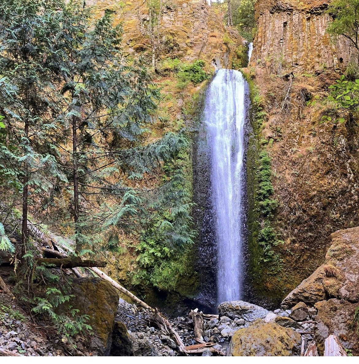 Gordon Creek Falls in the Columbia River Gorge