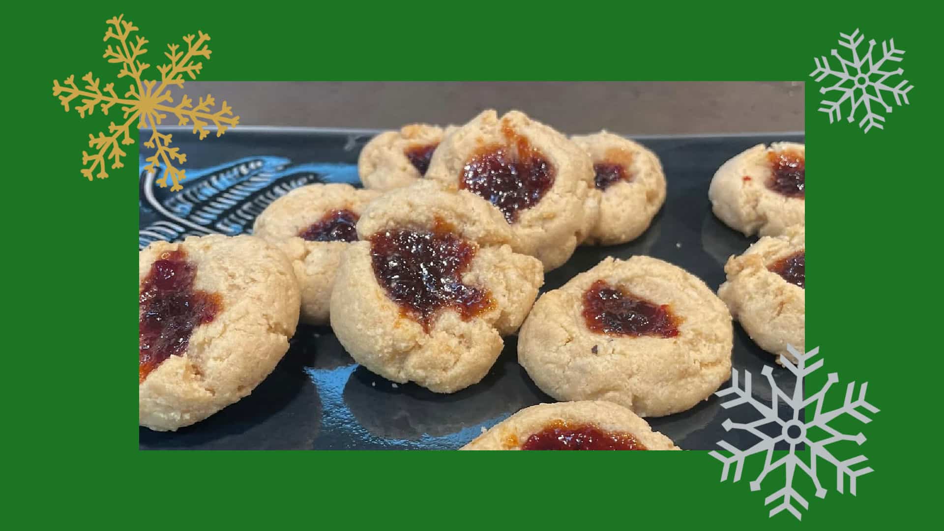 ALMOND FLOUR THUMBPRINT COOKIES