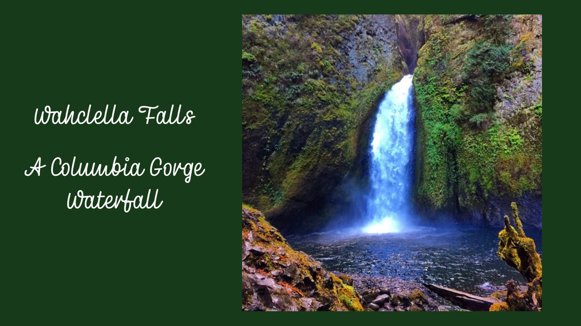Wahclella Falls A Columbia Gorge Waterfall banner