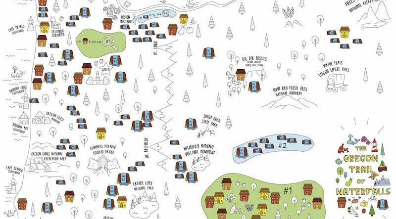 Get a FREE Oregon Trail of Waterfalls Map – While Supplies Last!, Old Parkdale Inn