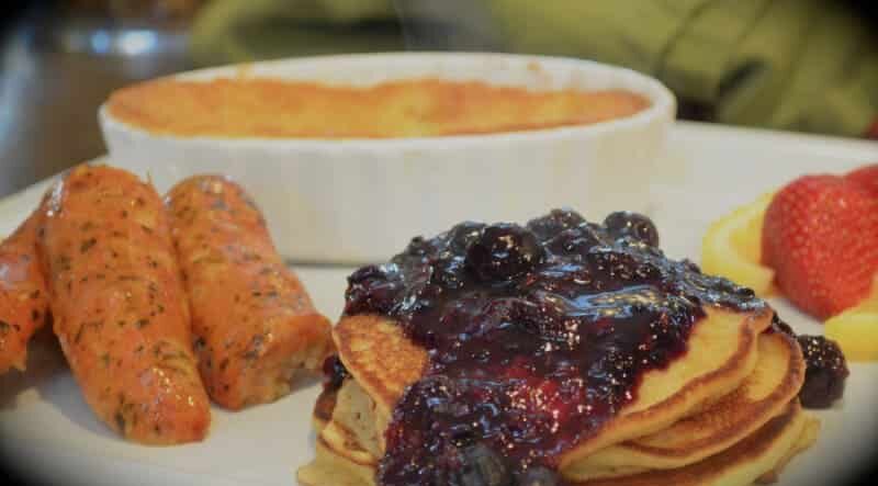 National Blueberry Pancake Day is January 28, Old Parkdale Inn